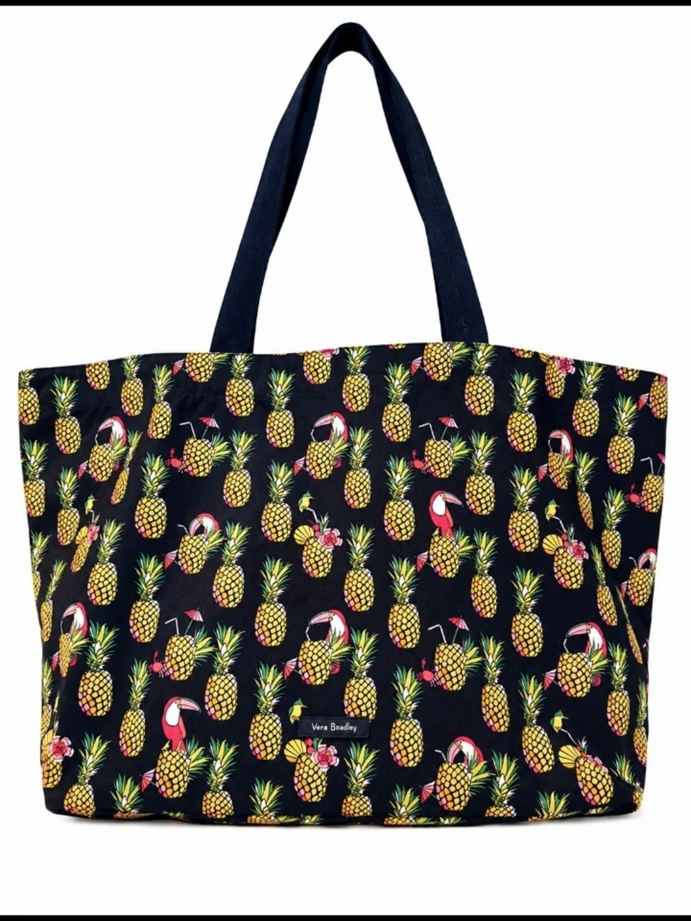 Vera Bradley HUGE LIGHTEN UP XL TOUCAN PARTY FAMILY TOTE BAG NWT